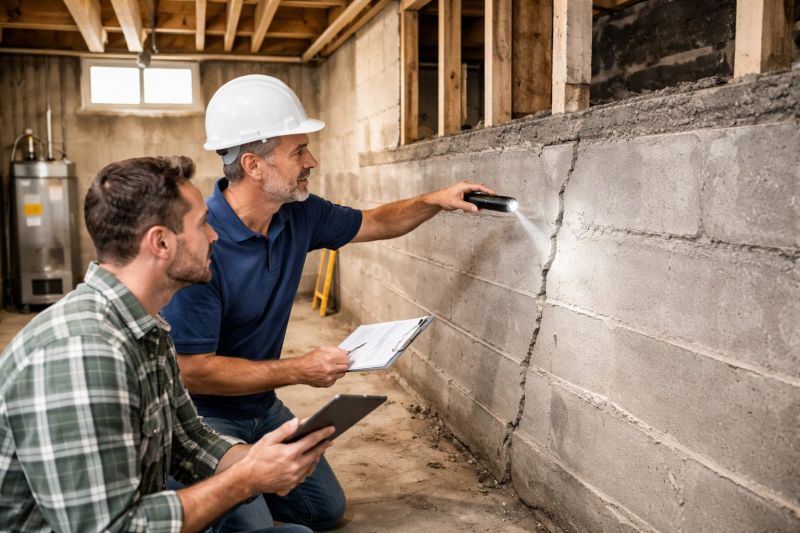 Basement Crack Repair in Chantilly, VA