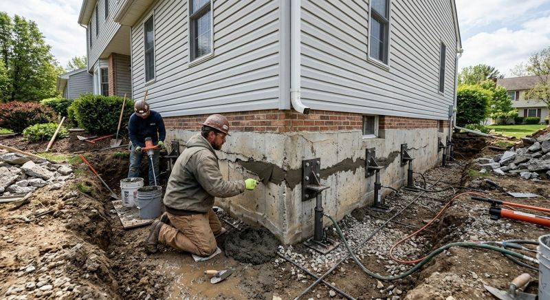 Basement Foundation Repair in Annandale, VA