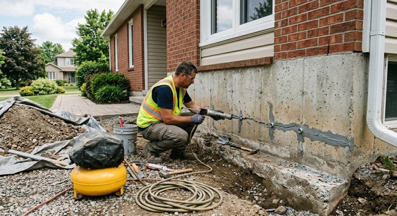 Basement Foundation Repair in Falls Church, VA