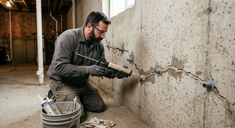 Basement Foundation Repair in Springfield, VA