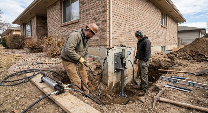 Building Foundation Repair in Bluemont, VA