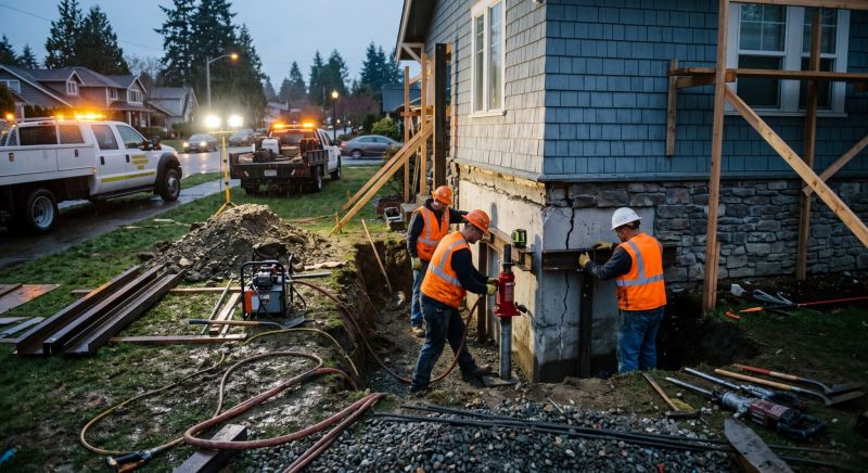 Building Foundation Repair in Dumfries, VA