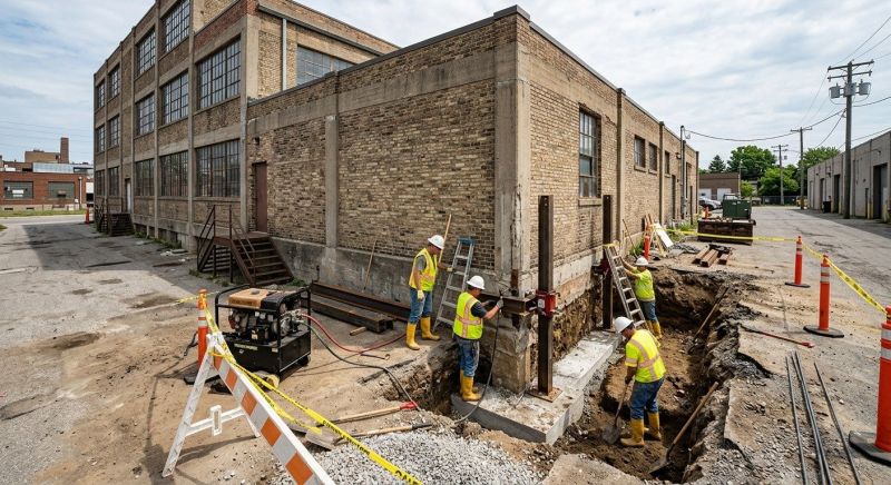 Building Foundation Repair in Fauquier County, VA