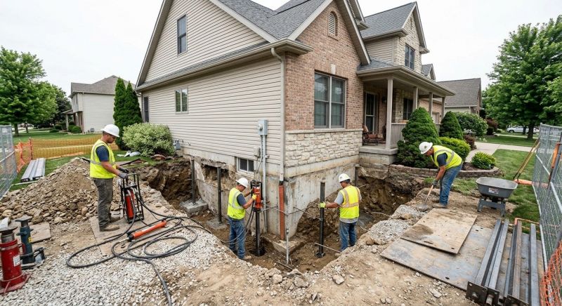 Building Foundation Repair in Germantown, MD