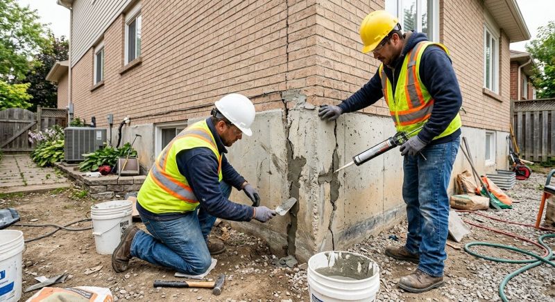 Building Foundation Repair in Woodbridge, VA