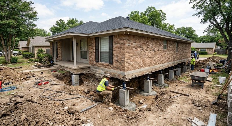 Concrete Foundation Leveling in Woodbridge, VA