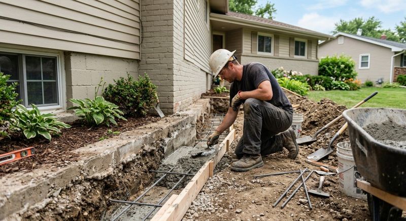 Concrete Foundation Repair in Arlington, VA