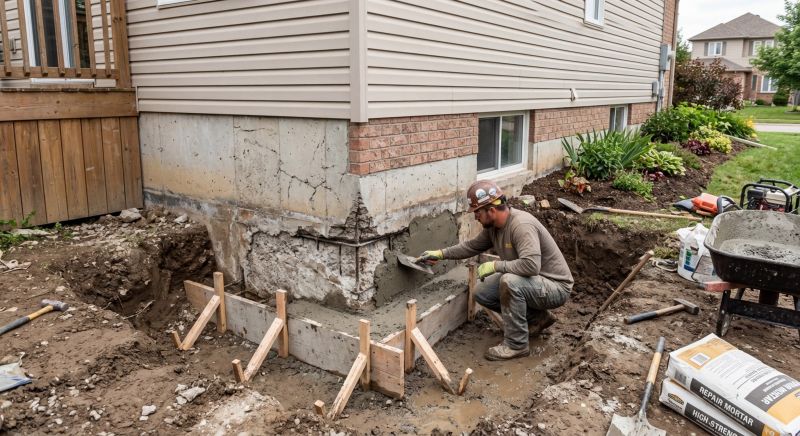 Concrete Foundation Repair in Fairfax, VA