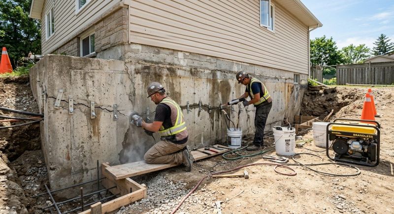 Concrete Foundation Repair in Germantown, MD