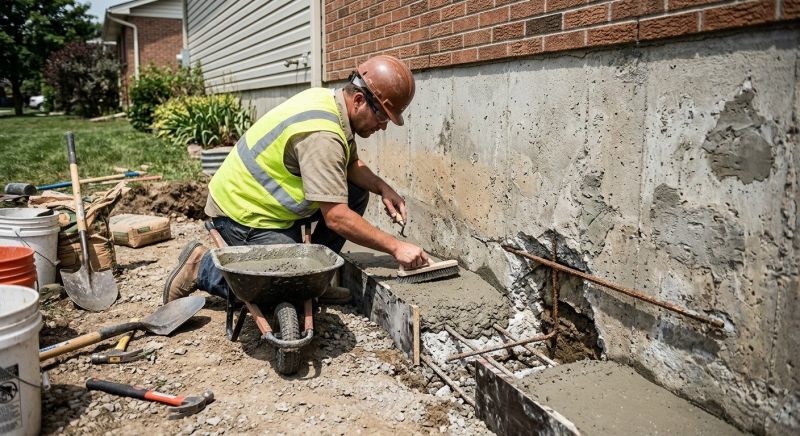 Concrete Foundation Repair in Chantilly, VA