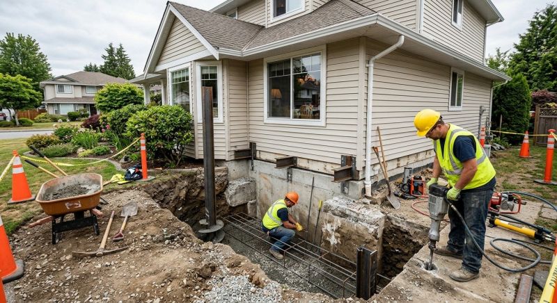 Concrete Foundation Repair in Chantilly, VA