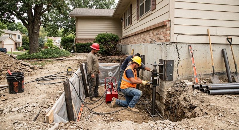 Concrete Foundation Repair in Loudoun County, VA