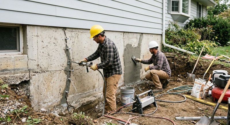 Concrete Foundation Repair in Mc Lean, VA