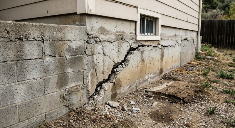 Cracked Foundation Repair in Centreville, VA
