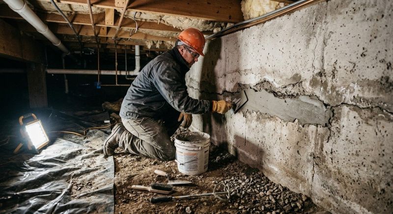 Cracked Foundation Repair in Kensington, MD