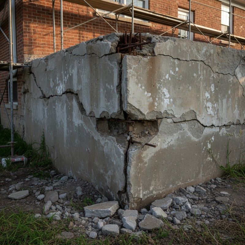 Cracked Foundation Repair in Upperville, VA