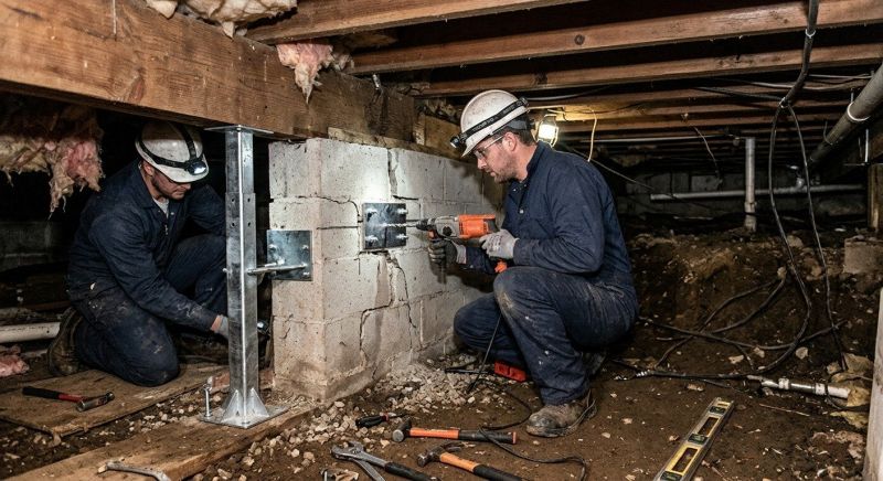 Crawlspace Foundation Repair in Bluemont, VA