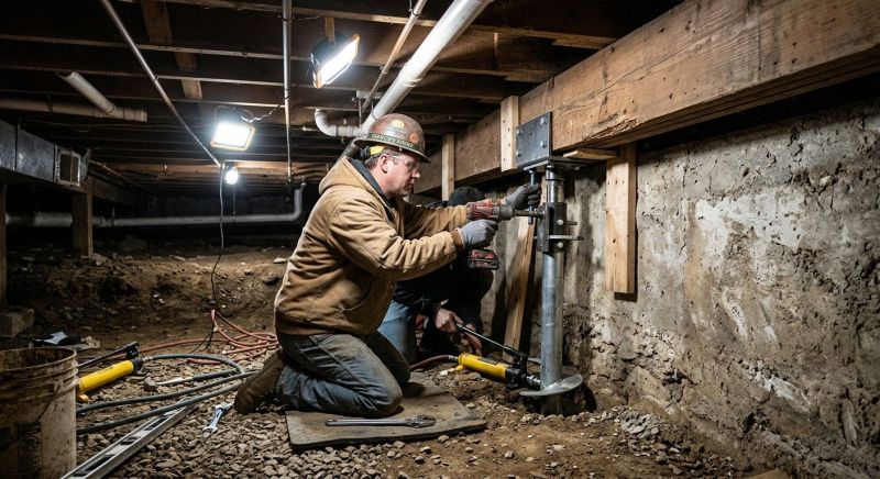 Crawlspace Foundation Repair in Fauquier County, VA