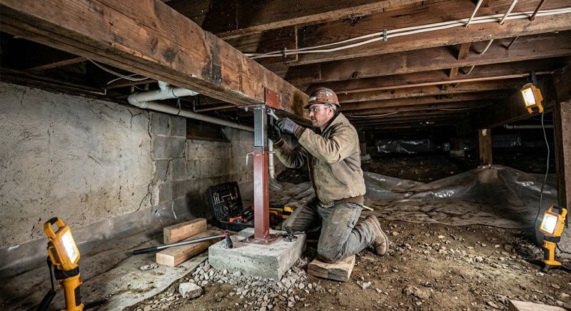 Crawlspace Foundation Repair in Haymarket, VA
