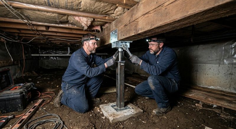 Crawlspace Foundation Repair in Loudoun County, VA