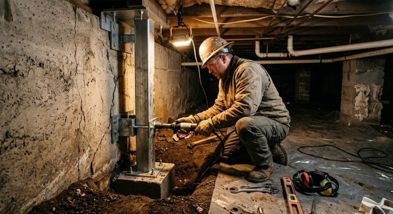 Crawlspace Foundation Repair in Poolesville, MD