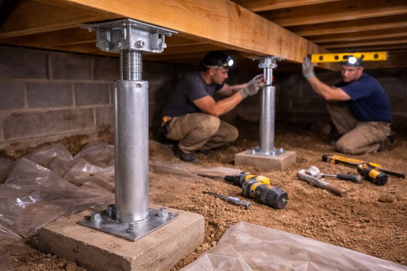 Crawlspace Structural Repair in Chantilly, VA
