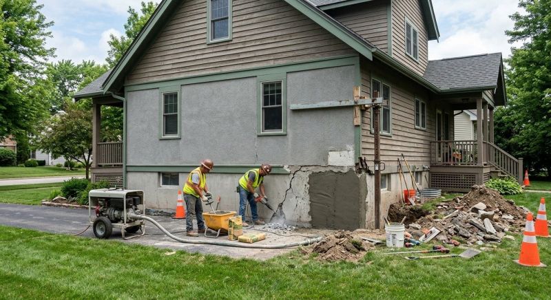 Emergency Foundation Repair in Chantilly, VA
