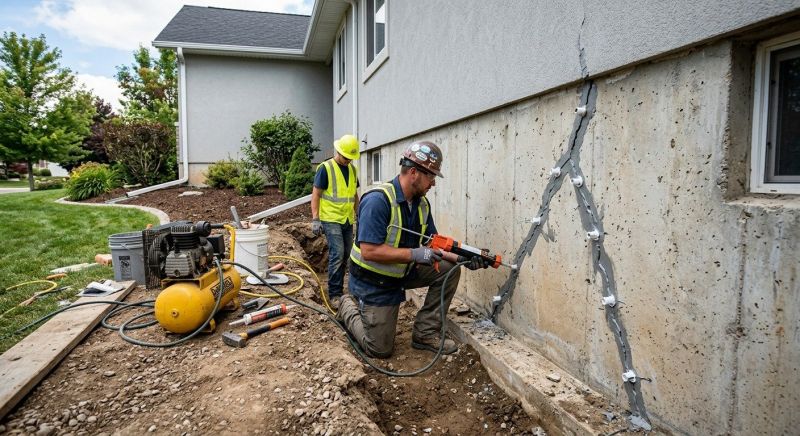Foundation Crack Repair in Bethesda, MD
