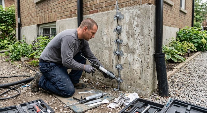 Foundation Crack Repair in Nokesville, VA