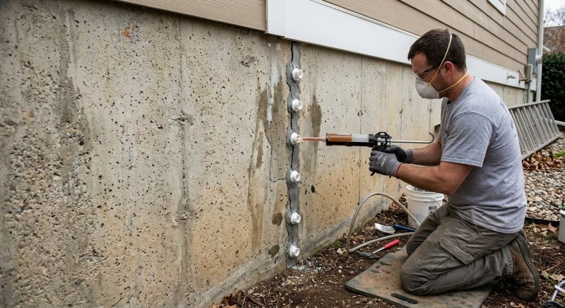 Foundation Cracks Repair in Chantilly, VA