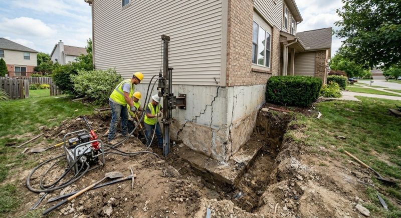Foundation Damage Repair in Burke, VA