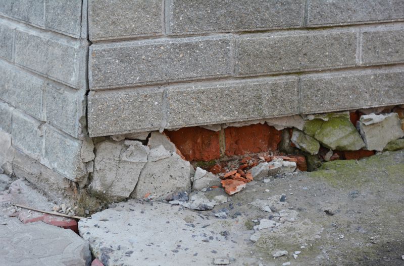 Foundation Damage Repair in Fauquier County, VA