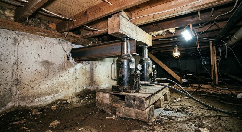 Foundation Jacking in Ashburn, VA
