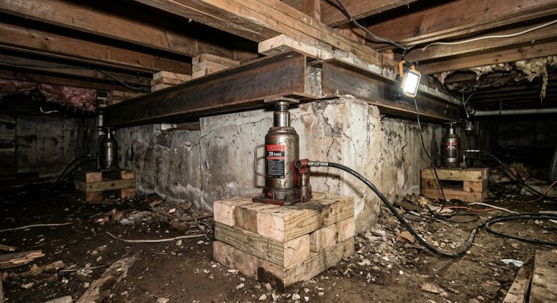 Foundation Jacking in Burke, VA