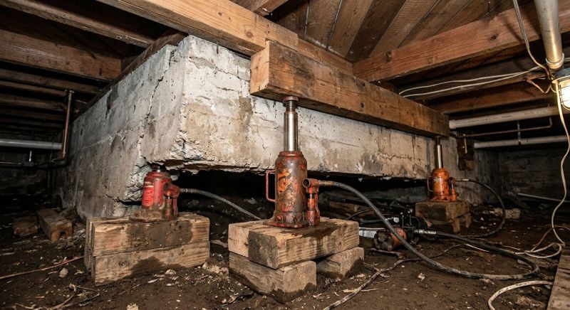Foundation Jacking in Fairfax, VA