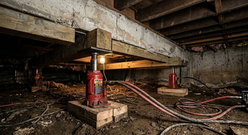 Foundation Jacking in Gainesville, VA