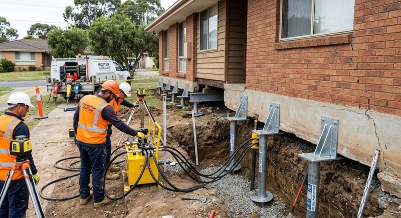 Foundation Jacking in Leesburg, VA