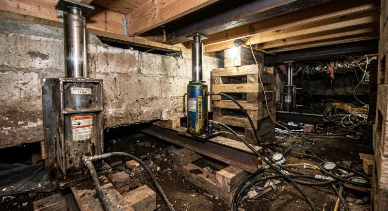 Foundation Jacking in Oakton, VA