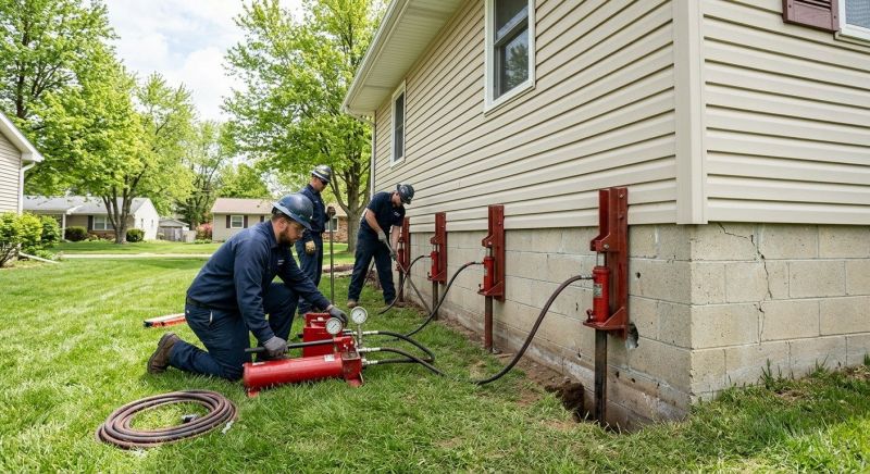 Foundation Jacking in Upperville, VA