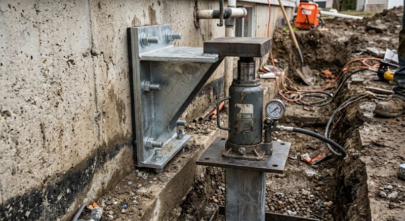 Foundation Jacking in Upperville, VA