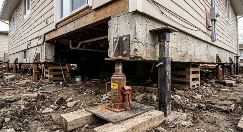 Foundation Lifting in Catlett, VA