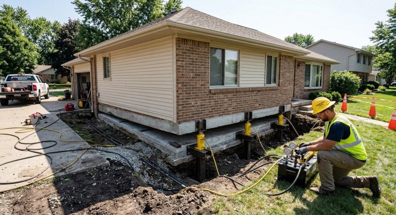 Foundation Lifting in Derwood, MD