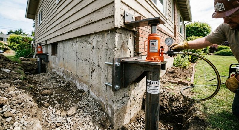 Foundation Lifting in Springfield, VA