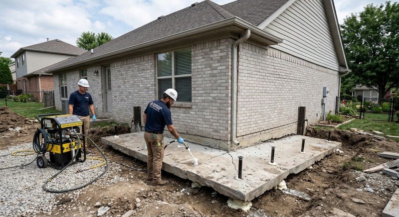 Foundation Lifting in Woodbridge, VA