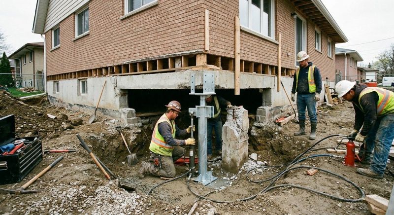 Foundation Pier Repair in Chantilly, VA