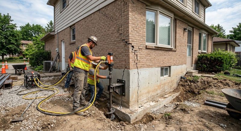 Foundation Raising in Triangle, VA