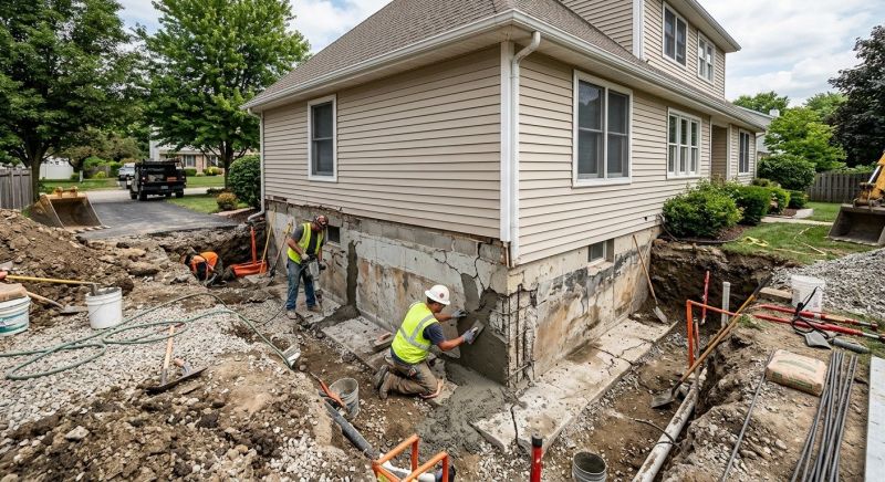 Foundation Restoration in Chantilly, VA