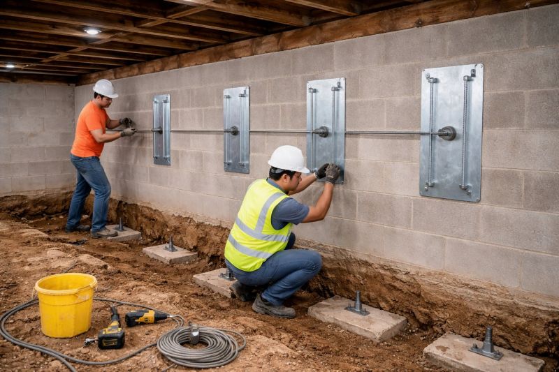 Foundation Stabilizing in Alexandria, VA