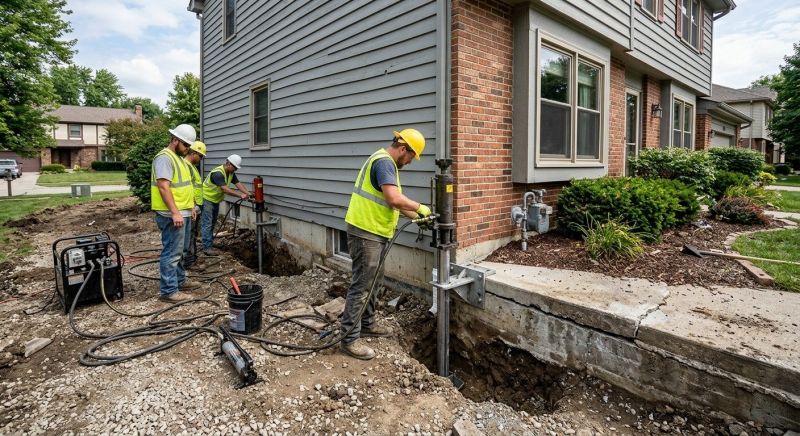 Foundation Stabilizing in Boyds, MD