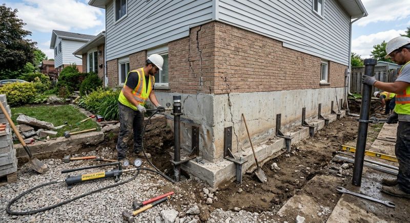Foundation Stabilizing in Gainesville, VA